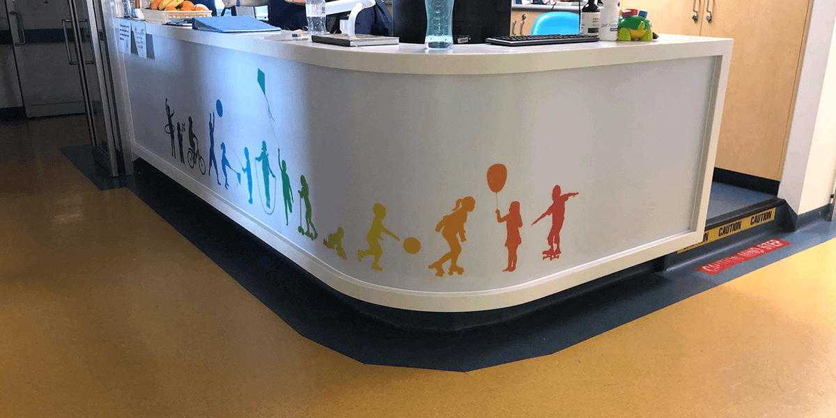 Manning Point Children Ward front desk